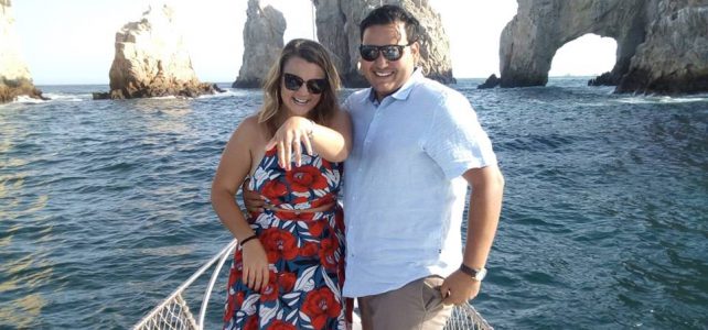 Engaged in Romantic Cabo San Lucas