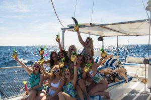 Bachelorette Party with Cabo Sails in sunny Cabo
